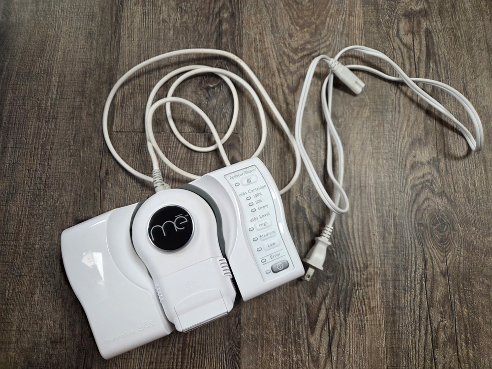 mē Smooth Permanent Hair Reduction Device FDA Cleared elōs Technology Iluminage